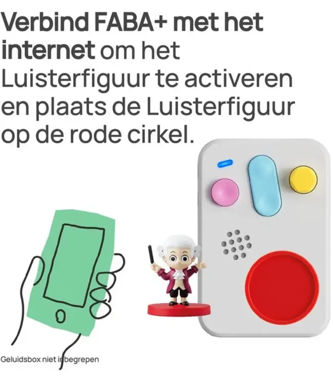 FABA Luisterfiguur Mozart