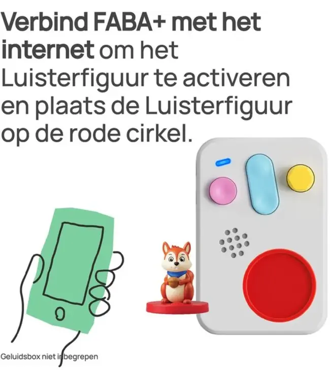 FABA Luisterfiguur Charlie's Engelse Liedjes