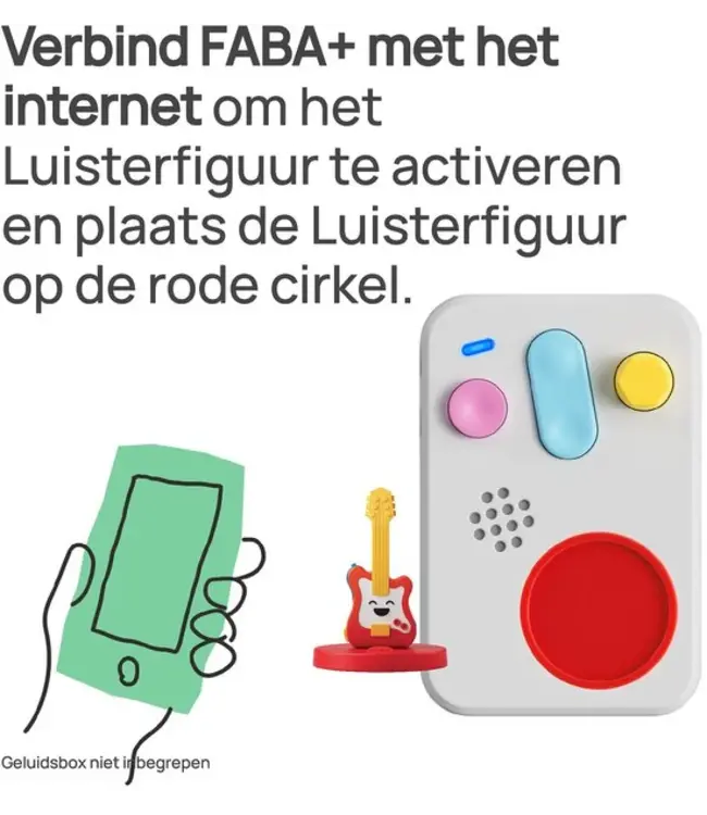 FABA Luisterfiguur Doe mee met de Rock-'n-Roll