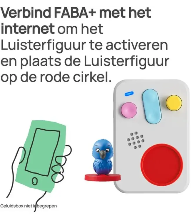 FABA Luisterfiguur Zing mee met Pepper