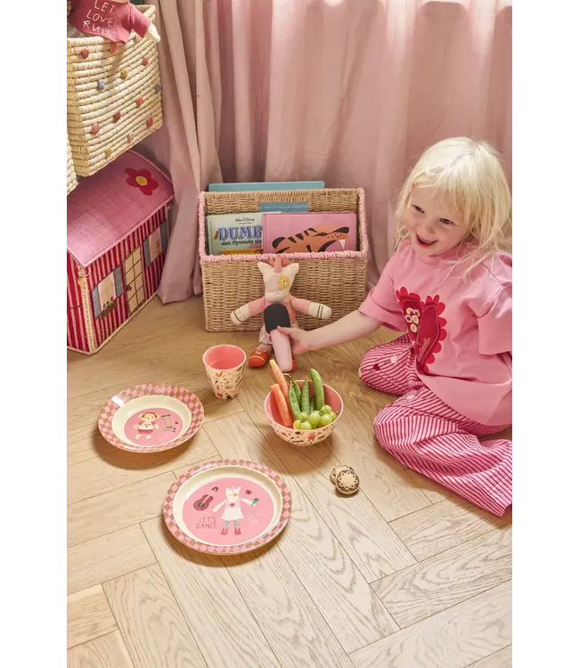 Rice Bord Beer Muziek Roze