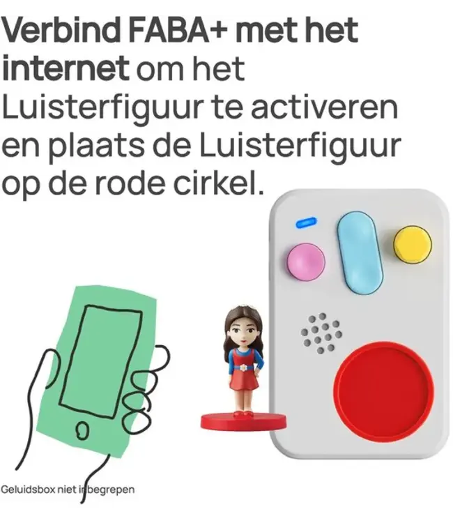FABA Luisterfiguur Engels met Daisy Dot