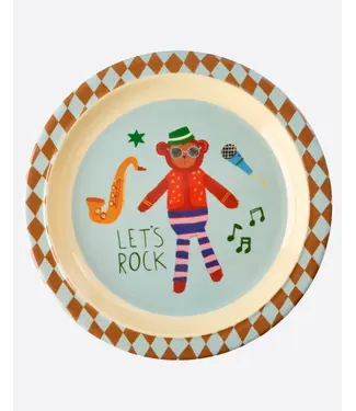 Rice Bord Music Blue