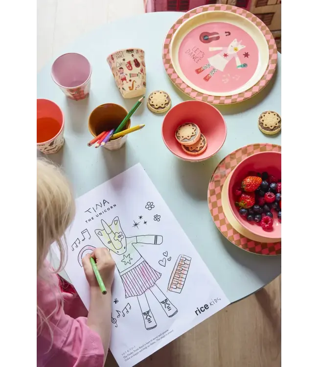 Rice Bord Music Pink