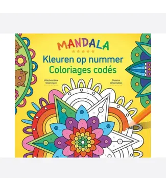 Deltas Mandala Kleuren op Nummer