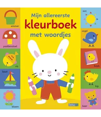 Deltas Mijn Allereerste Kleurboek met Woordjes