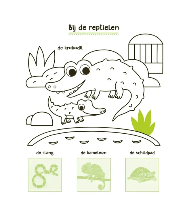 Deltas Stickerboek in de Dierentuin
