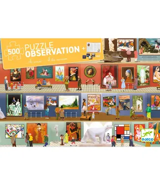 Djeco Puzzle Observatie Museum 500