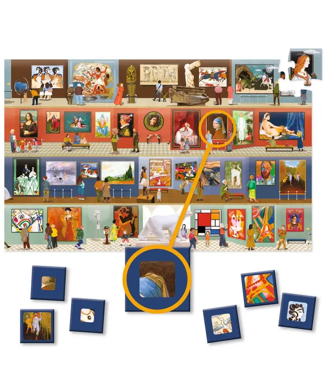 Djeco Puzzle Observatie Museum 500
