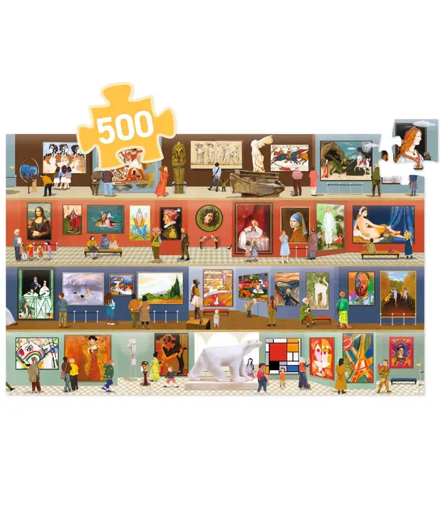 Djeco Puzzle Observatie Museum 500