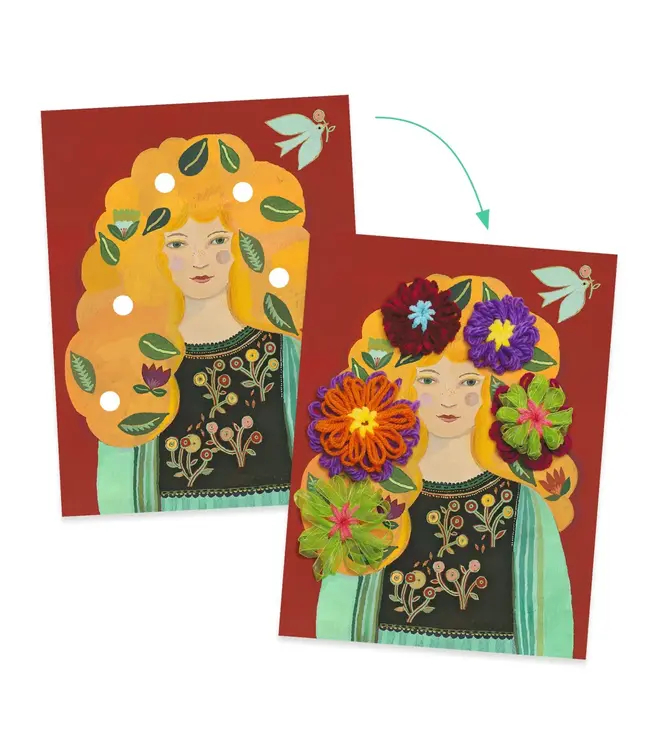Djeco Flower Haar 196