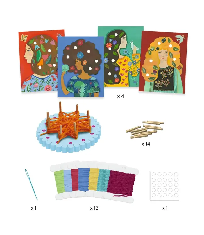 Djeco Flower Haar 196