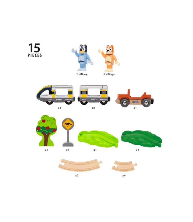 Brio Bluey Train Set
