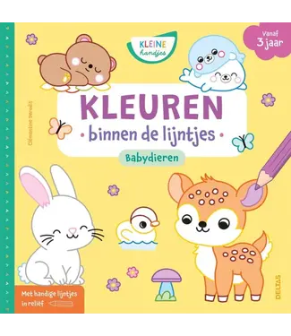 Deltas Kleuren binnen de Lijntjes - Babydieren