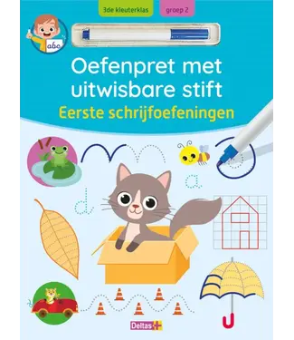 Deltas Oefenpret met uitwisbare Stift Eerste Schrijfoefeningen 5-6