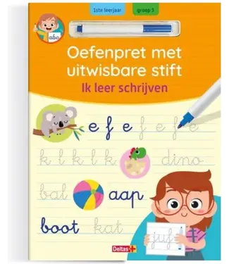Deltas Oefenpret met Uitwisbare Stift - Ik leer Schrijven 6-7