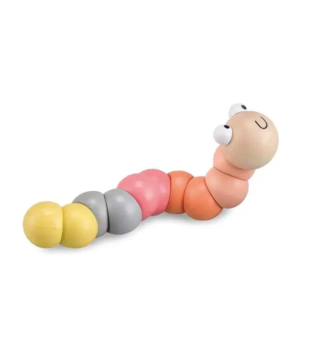 Bigjigs Wiggly Worm - Pastel Assorti