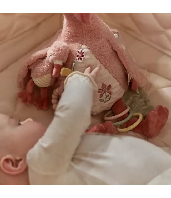 Little Dutch Activiteitenknuffel Flamingo - Safari Friends