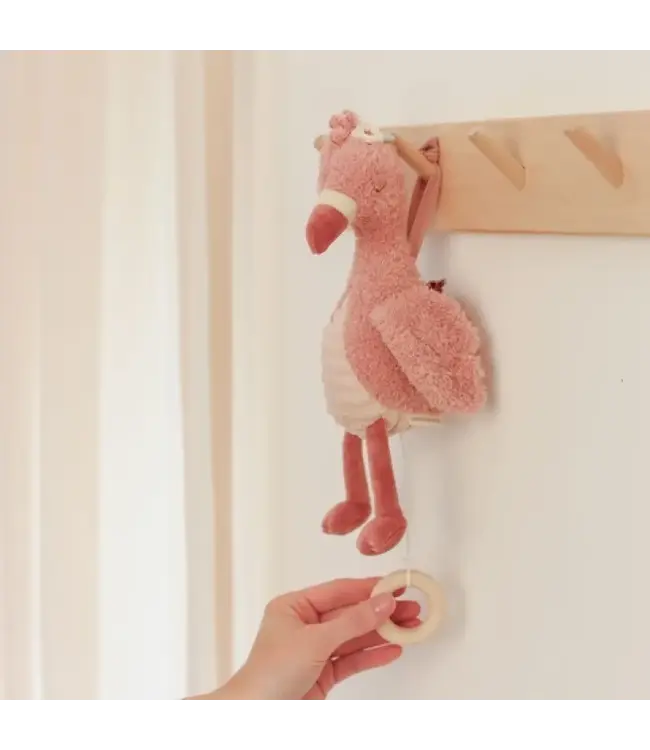 Little Dutch Muziekdoosje Flamingo - Safari Friends