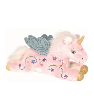 Spiegelburg Unicorn Roze Liggend 22cm