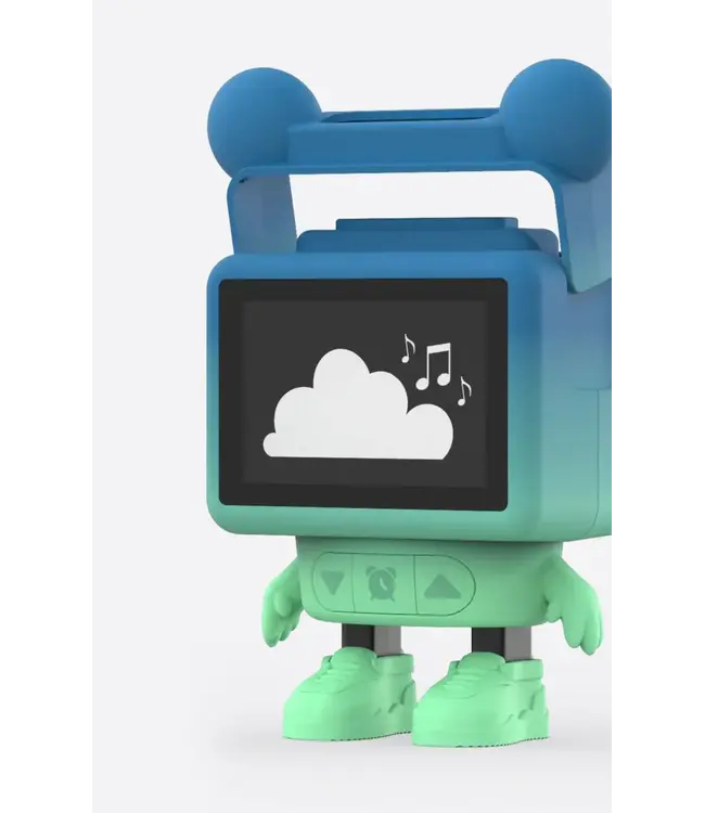 MOB Dancing Clock Blauw