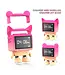 MOB Dancing Clock Roze