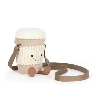 Jellycat Amusable Perkle Coffe Shoulder Bag