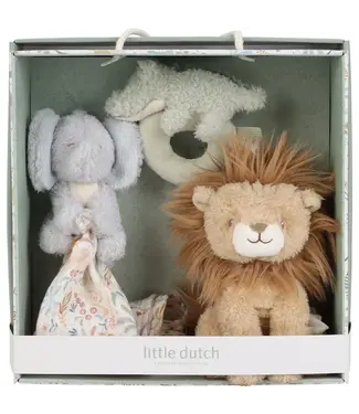 Little Dutch Giftset Knuffels - Safari Friends