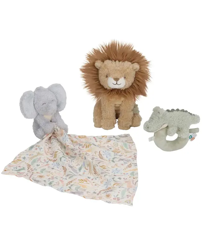 Little Dutch Giftset Knuffels - Safari Friends