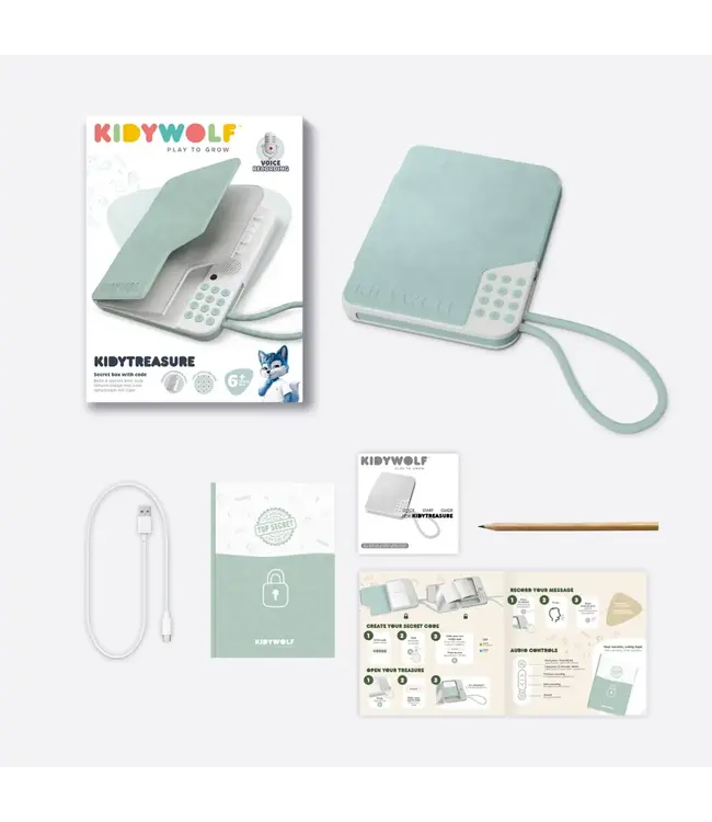 Kidywolf KidyTreasure Groen