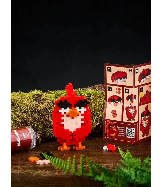 Plus-Plus Angry Birds Red