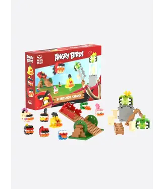 Plus-Plus Angry Birds Slingshot