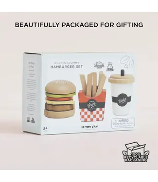 Le Toy Van Hamburger Set
