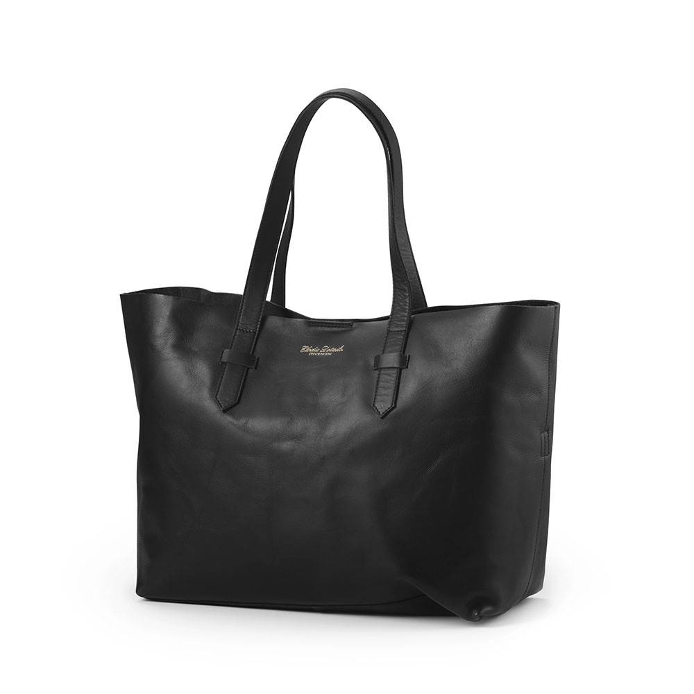 Luiertas Black Leather - Zwanger\u0026Co
