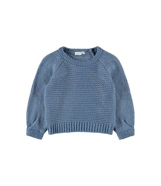 Name it NMFRADIDDE LS KNIT Colony blue