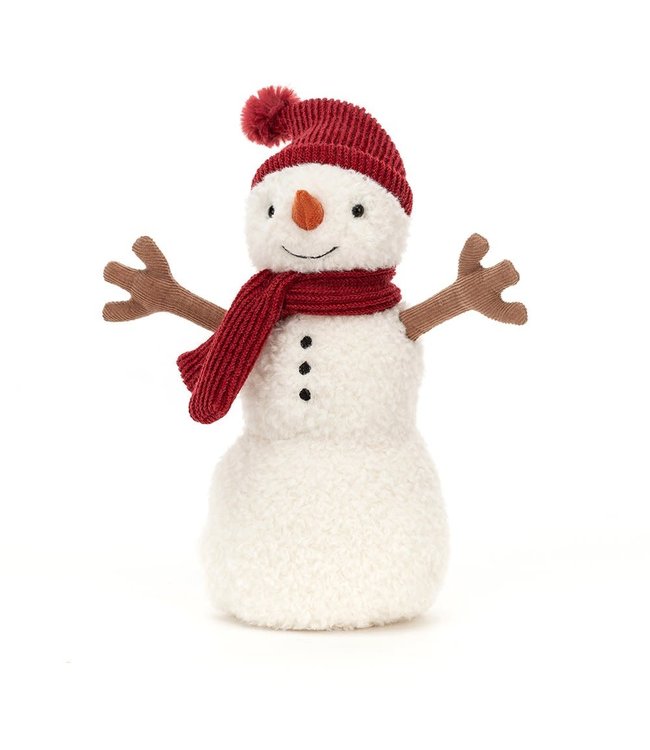 Jellycat Teddy snowman knuffel