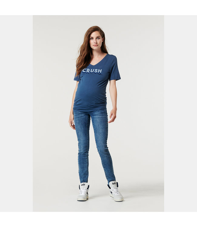 Supermom Jeans over the belly Skinny Blue