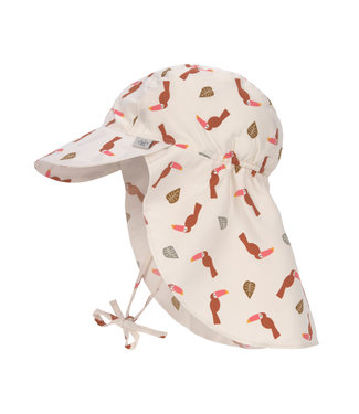 Lassig LSF protection  flap hat Toucan off white