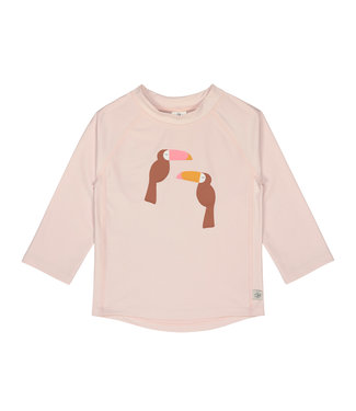 Lassig Long Sleeve Rashguard Toucan powder pink