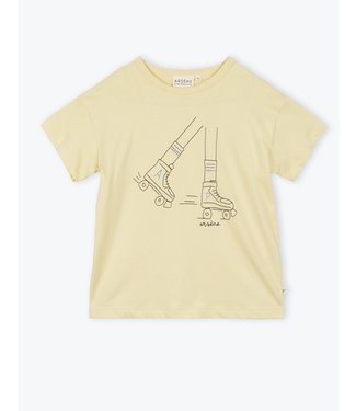 Arsene et les Pipelettes T-shirt met roller skate print