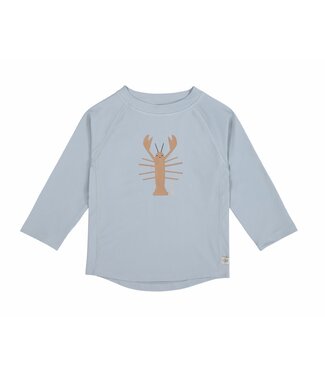 Lassig LSF long sleeve Rashguard cray fish light blue