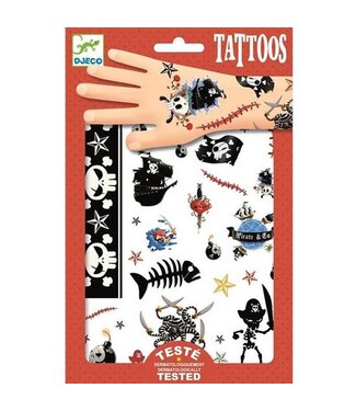 Djeco Tattoos Piraten