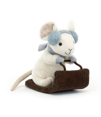 Jellycat Merry Mouse Sleighing