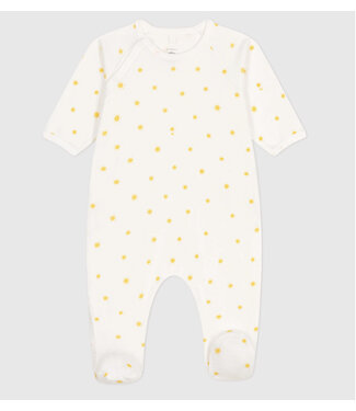 Petit Bateau Petit Bateau pyjama zonnetje creme / geel