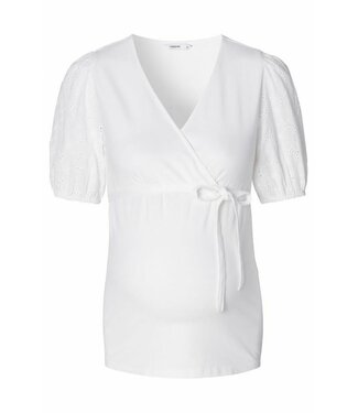 Noppies Kayleigh voedings top Optical White