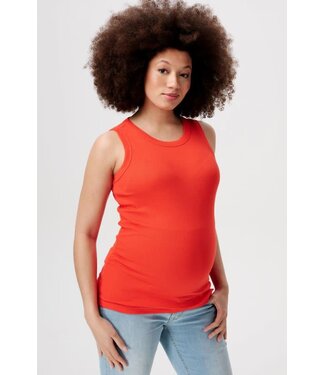 Noppies Kaysa rib tanktop Cherry Tomato