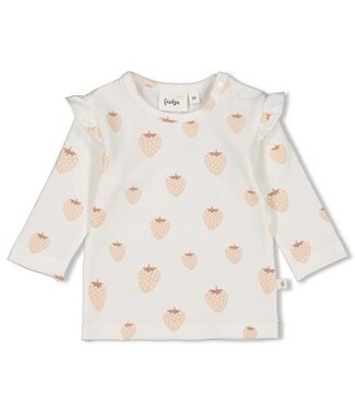 Feetje T-shirt lange mouw print berry