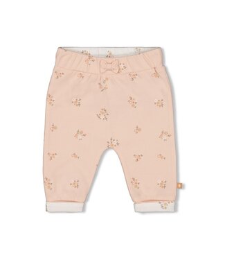 Feetje Broek AOP- Bloom with love roze