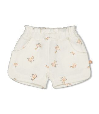 Feetje Short AOP- Bloom with love offwhite
