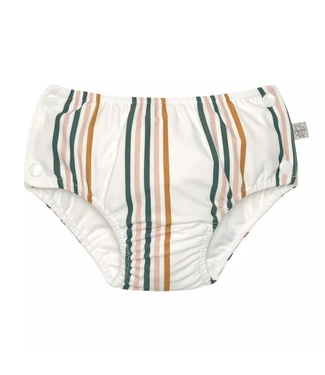 Lassig LSF Snap Swim Diaper Stripe pink/nature